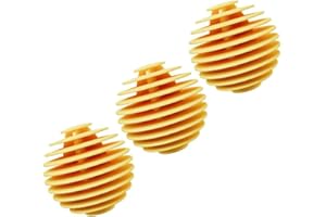 MEISHIMIDLYL Tumble Dryer Balls 3 Pc Yellow Laundry Balls for Tumble Dryer Reusable Tumble Dryer Tumble Dryer Ball Silicone Laundry Balls Clothes Will Come Out Soft Fluffy Fewer Wrinkles and Less Static Cling