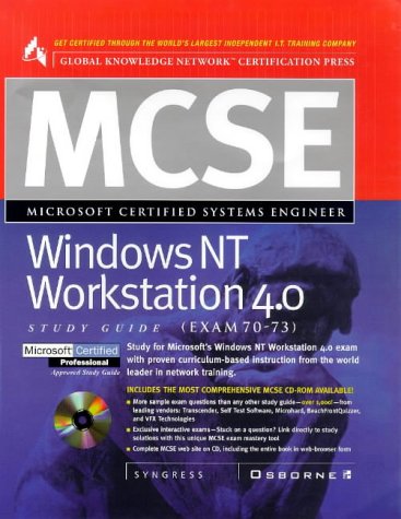 McSe Nt Workstation 4.0 Study Guide: (Exam 70-73) (Certification Study Guides)