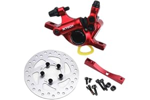 HORO.ES Kit Pinza hidráulica XTECH Zoom + Disco 120mm + Soporte + Tornillos Xiaomi Scooter M365/PRO