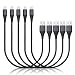 Produktbild Fur kurz Ladekabel 0.3M, CABEPOW 5Pack 30CM USB Kabel/haltbar Datenkabel Kabel fur X/8/8 Plus/7/7 Plus/6s/6s Plus/6/6 Plus/5s/5c/5/SE, Mini 2/3/4/Air-Schwarz