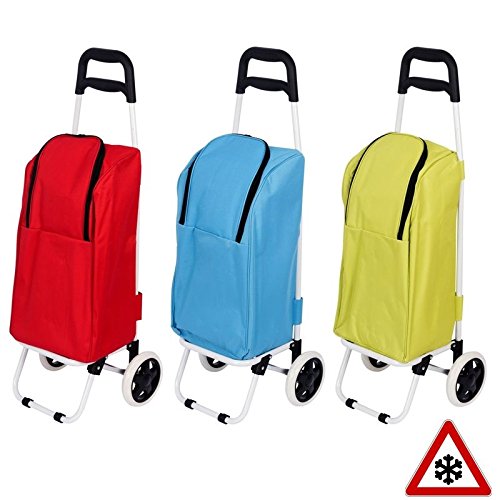 Preisvergleich Produktbild Einkaufstrolley Trolley Kühltasche Kühlbox Tiefkühltasche Einkaufswagen Einkaufstasche in 3 Farben