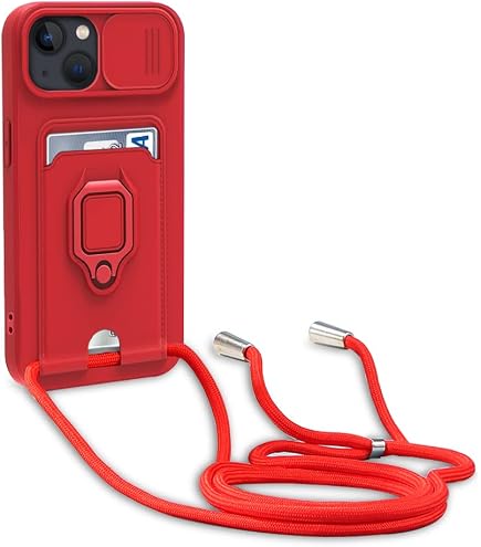 GoodcAcy Cover con Collana per Xiaomi Redmi Note 9S,Custodia Silicone Liquido con Cordino per Redmi Note 9 Pro,Custodia con Regolabile Collana Case con Laccio Tracolla per Redmi Note 9 Pro Max,Pink