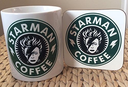 Starman Coffee Mug &amp; Coaster Set