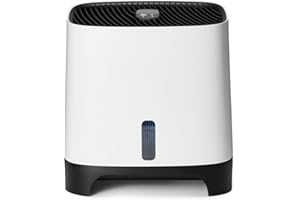 Meaco Armin 300ml Evaporative Humidifier – Hygienic, High Performance, Low Noise & Bills | Easy Fill & Clean | Pure, Perfectly Humidified Air | 2.4L Tank for Smaller Rooms