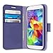 Produktbild Belkin 2-in-1 Wallet Folio für Samsung Galaxy S5 blau/lavendel