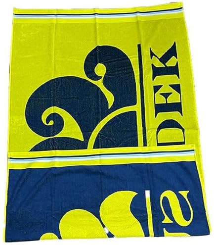 Sundek Asciugamano Classic Logo - Cotone Assorbente Per Spiaggia E Piscina