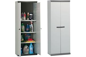 FRASCHETTI Garofalo Armadio Tuttopiani Scik Basic 2 Ante Grigio H 170'