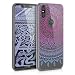 Produktbild kwmobile Motorola One (5.9") Hülle - Handyhülle für Motorola One (5.9") - Handy Case in Blau Pink Transparent