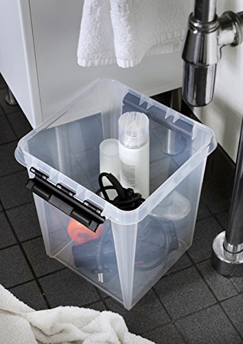 ORTHEX Smart Store Classic 13 / 6 Stück Aufbewahrungsboxen mit Clip-Verschluss im SET, inkl. Beschriftungsetiketten - 2