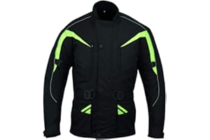 MODERNAGE Motorcycle Jacket for Men's Pro Arc 10000 Cordura Textile Motorbike Top 3M Scotchlite CE Armored | Waterproof | Windproof Jackets