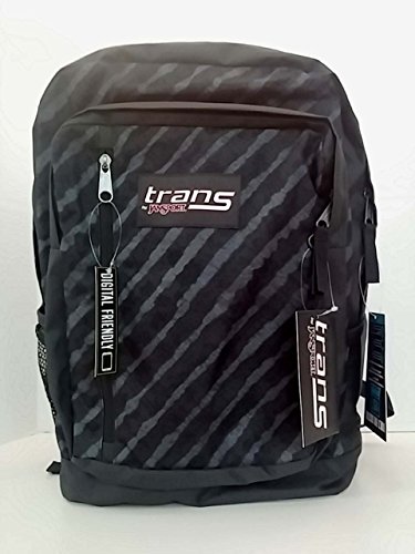 JANSPORTTrans Megahertz II Backpack - Grey with Stripes