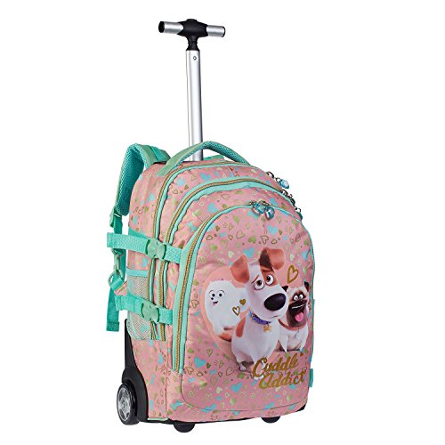 K Racter Mania Mascotas Puppies Mochila Infantil, 47 cm, Salmón