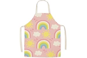 Grembiule da cucina in lino per bambini