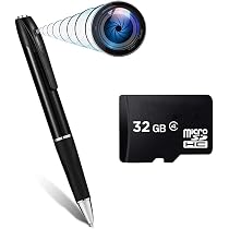 Buy TECHNOVIEW Spy Hidden Camera Pen with Free 32GB Sd Card Spy ...