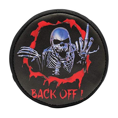 Preisvergleich Produktbild Harlls Stilvolle Mode RC Autos Ersatzreifen Abdeckung Wasserdicht Staubdicht Lederbezug Ersatzrad Reifenabdeckung für 1 / 10 RC Crawler - schwarz