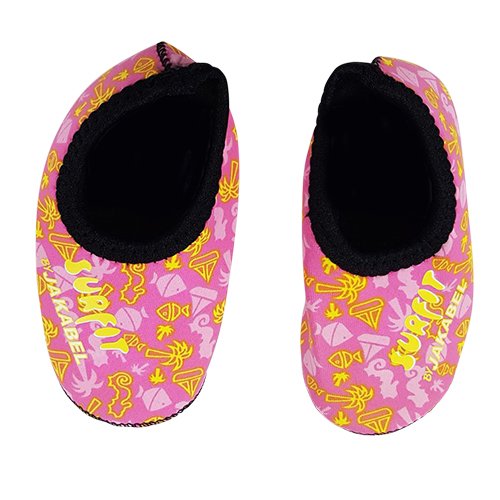 Jakabel da Ragazza Protettiva Swim Scarpe, Ragazza, Protective, Beach Pink, Size 9/Size 3-4