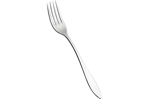 Salvinelli Galileo Set Forchette da tavola Acciaio Inox 18/10, Forchetta 12 Pezzi, Spessore 3,0 mm, Made in Italy, Finitura lucida