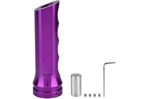 ARAMOX purple car accessories Car Handbrake Cover, Universal Auto Car Aluminum HandBrake Cover Handle Protector Hand Brake Sleeve(Purple)