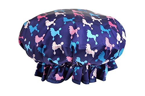 Danielle Creations French Poodles Shower Cap