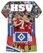 Hamburger SV 2019 - Fussball Kalender, Trikotkalender, Kalender HSV 2018 - 34 x 42 cm by 