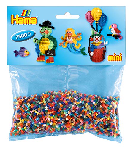 DAN Import Hama Perlen 583 - Cuentas para manualidades (7500 unidades)