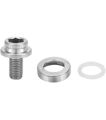 Vis De Serrage Pour Manivelles De Pédalier Vélo - M8x25mm - Acier - Compatible Axe Carré VTT Et Route