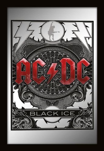 AC/DC Black Ice Spiegel Standard