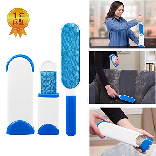 CAIGOGOO Pelz Zauberer Pet - Cepillo para Mascotas, para Perros pequeños y Grandes, Color Azul, tamaño de Viaje