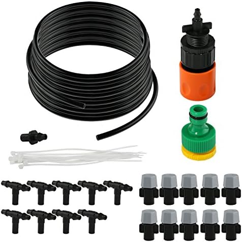 Blank Distribution Tubing Irrigation Gardener's Greenhouse Plant Watering Atomizing Nozzle Mister Drip Kit Accessories Cooling Suite