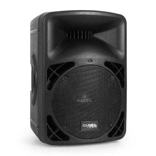 Ibiza Pro12A-BT Sonido profesional Altavoz autoamplificado DJ 38cm (15