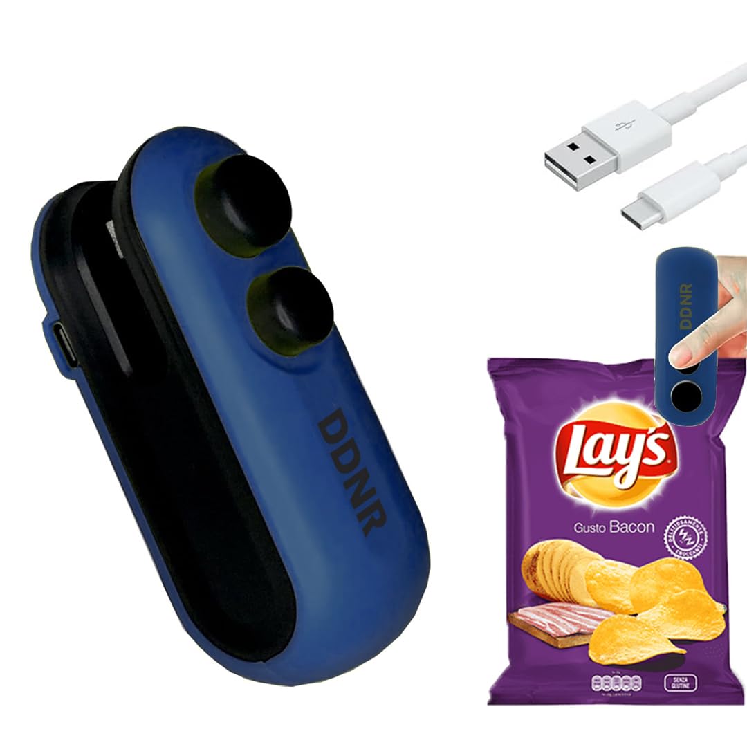 DDN_R_ Portable Plastic Bag Sealing Machine: The Ultimate Rechargeable Mini Bag Sealer for Food, Snacks, and Travel – Review