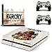 Produktbild Playstation 4 + 2 Controller Aufkleber Schutzfolie Set - Far Cry Primal /PS4