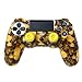 Produktbild Runrain Schädel Silikon Gamepad Hülle + 2 Joystick Caps für PS4 Pro Slim Controller (7#)