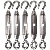 QWORK 165pz rivetti filettati in acciaio inox 304, kit assortimento di