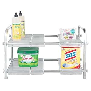 Amazon.de: mDesign Küchen Organizer - Küchenregal für Arbeitsplatte