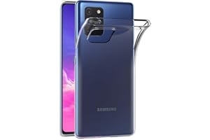 AICEK Funda Compatible Samsung Galaxy S10 Lite, Transparente Silicona Fundas para Galaxy S10 Lite Carcasa Silicona Funda Case (6,7 Pulgadas)