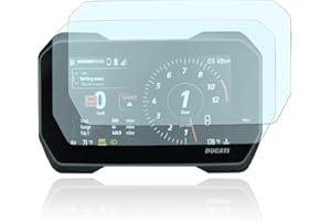 MOTO SCREENIES Film de protection pour tableau de bord Film de protection d'écran adapté pour Ducati Multistrada V4S 2021 2x Anti Glare
