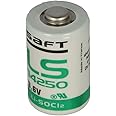 BAT 3V6 1/2AA | LS14250 3.6V LI-SOCL2 | GENERIC LITHIUM BATTERY, 1/2 AA, 1200MA, 1200MA, FOR EASYLOG DATA LOGGERS