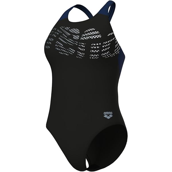 Arena WOMENS FLOW SWIMSUIT V BACK - Badedragt - Navy/multi/water - View #13