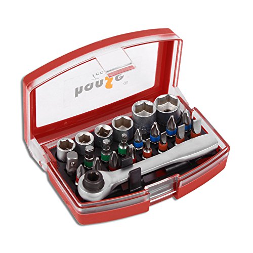Bit Set 23 tlg. S2 Bit Box Bitsortiment mit Mini Ratsche - 2