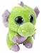 Produktbild Lashuma Sweet and Sassy grüner Drache Plüschtier mit Glitzeraugen, Kuscheltier sitzend ca. 13 cm