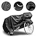 Produktbild Mture Fahrradabdeckung, Wasserdichter Fahrradgarage Fahrradschutzhülle Universal Fahrrad Gewebeplane Regenschutz Schutzbezug 190x65x98CM - Schwarz