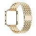 Produktbild Sansee Fitbit Blaze Smart Uhr BK Edelstahl Armband Armband Armband (Gold)