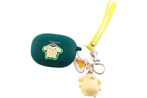 Coque pour Beats Studio Buds/Buds+ 2021/2023, XMBYGY Coque de Chargement en Silicone pour Dessin animé Anti-Perte Kits d'accessoires de Protection compatibles sans Fil