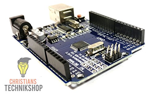 UNO R3 | Entwicklerboard für Arduino IDE | ATMEL ATmega328P AVR Mikrocontroller | CH340-Chip | Christians Technikshop - 3
