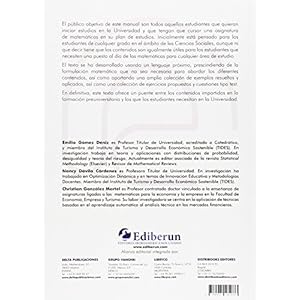 Elementos De Cálculo Para Matemáticas Empresariales