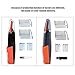 CkeyiN Multifunctional Portable Hair Trimmer Remover Set Battery Operated for Nose Ear Eyebrow Haircut