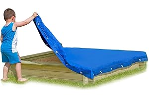 GARTENPIRAT Housse Bâche Protection bac à Sable 150 x 150 cm