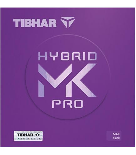 Revêtement De Ping-pong Tibhar Hybrid K3 FX - Noir, épaisseur 2,0 Mm, Effet Et Contrôle - 11
