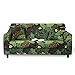 Produktbild HOTNIU Sofa-Überzüge aus Stretch, leicht, leicht zu gehen, mit elastischem Boden, Polyester, Spandex, bedruckter Möbelschutz mit Anti-Rutsch-Schaum, Microfaser, Pattern #Qy, 3-Sitzer